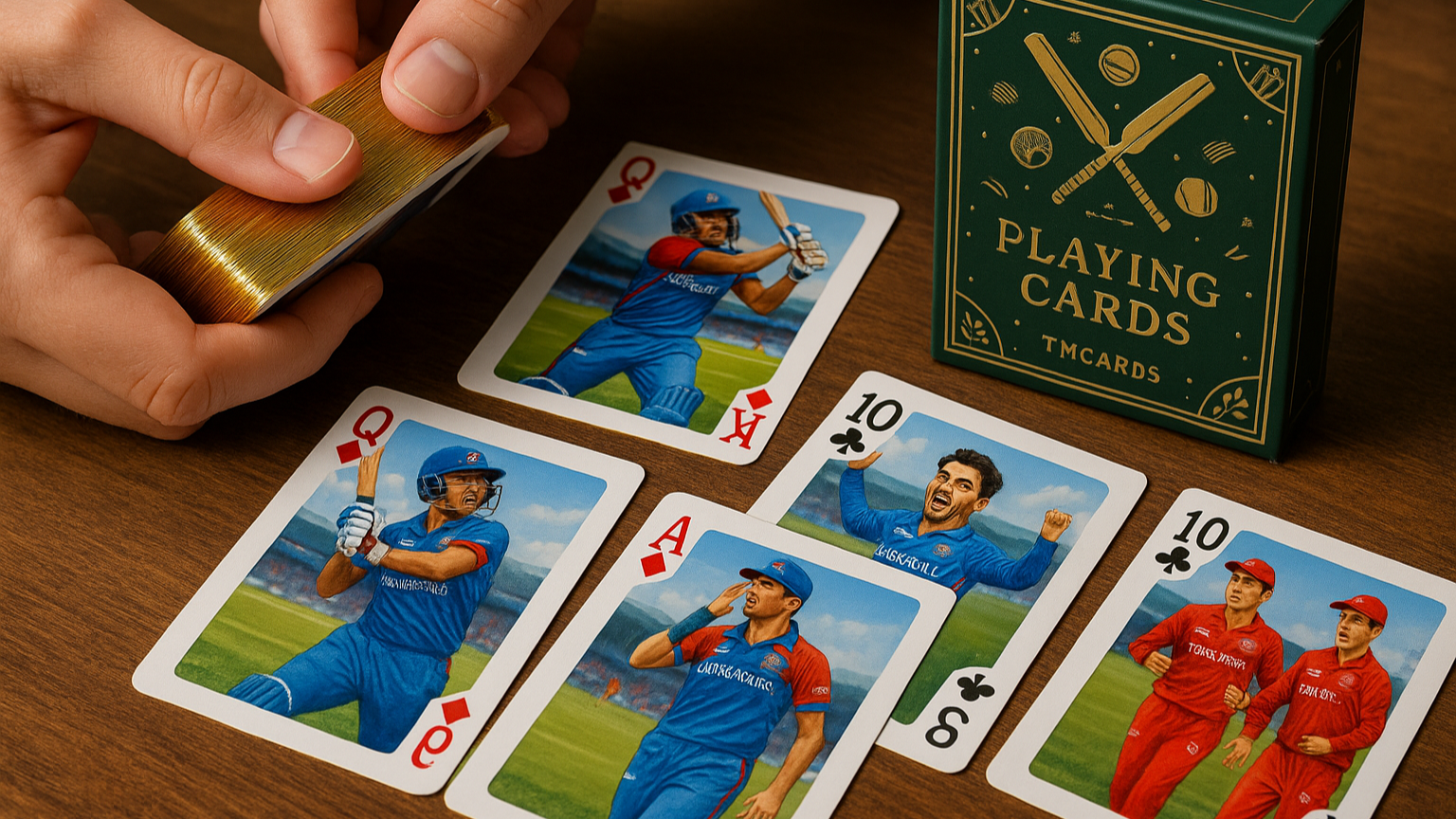 AFG vs HK Asia Cup 2025 - TMCARDS Cricket Playing Cards Craze