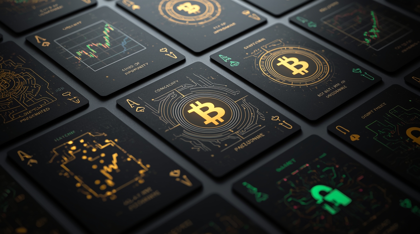 Bitcoin Playing Cards Concept Art