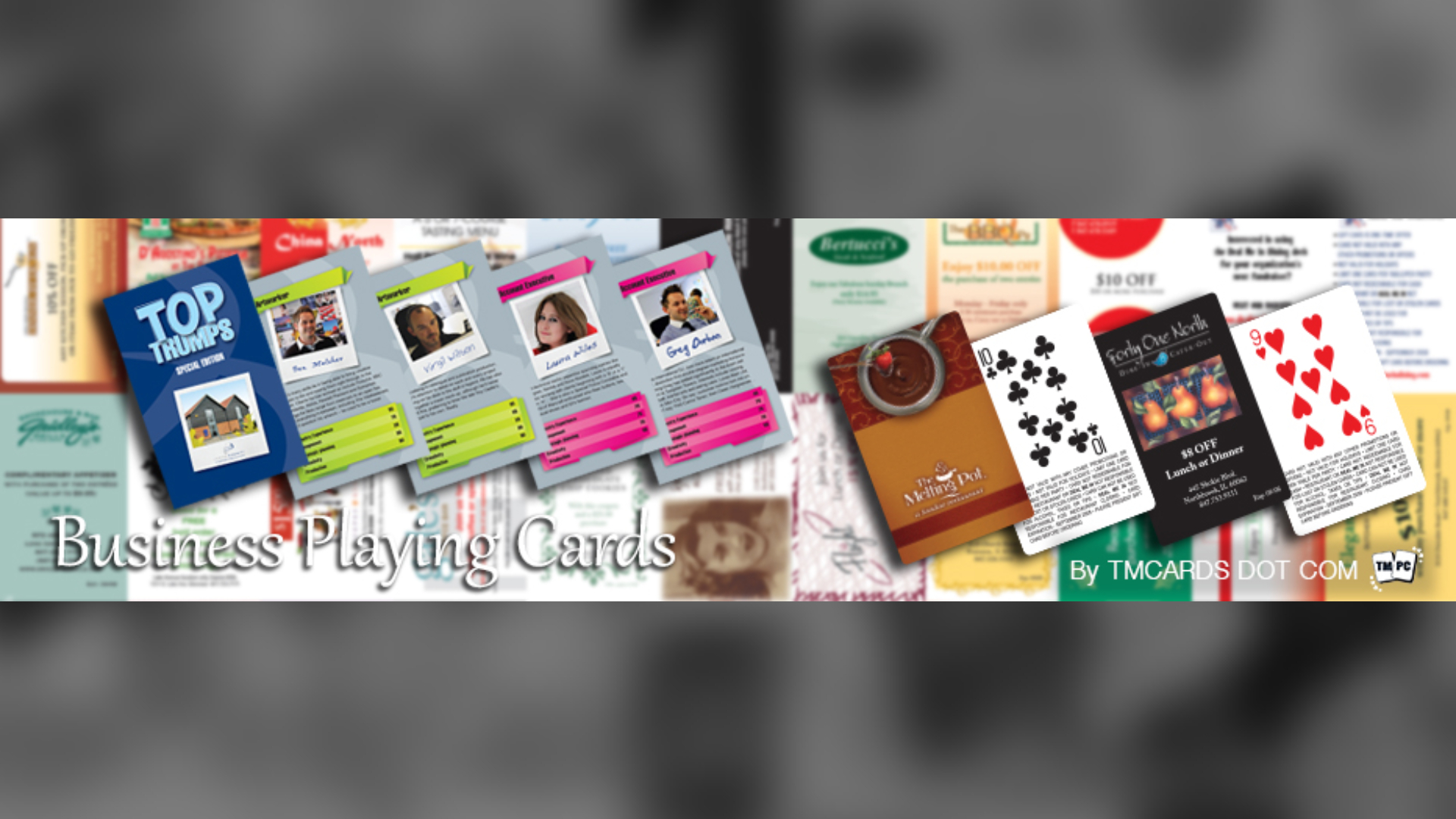 business playing cards