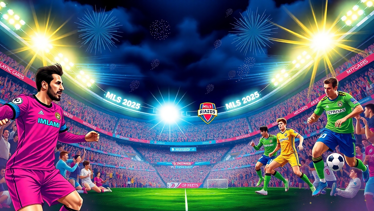 Inter Miami vs Seattle Sounders MLS 2025 - TMCARDS Story