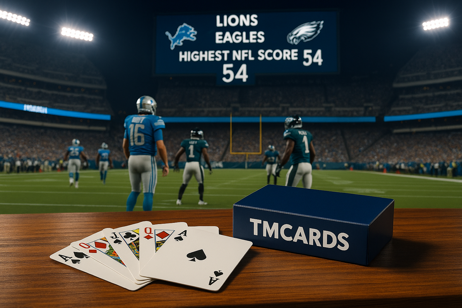 TMCARDS & NFL Hype: The Lions vs Eagles Story That America Loved